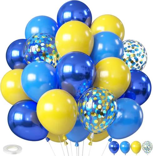 Miniatura 24 de Globos de Frozen, morados, azules, blancos y plateados, 12 pulgadas, copo de nieve, para niña, suministros de fiesta temática, temática de nieve