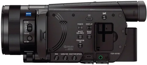 Miniatura 4 de Sony FDR-AX100/B 4K Cámara de vídeo con 3.5 pulgadas LCD (negro)