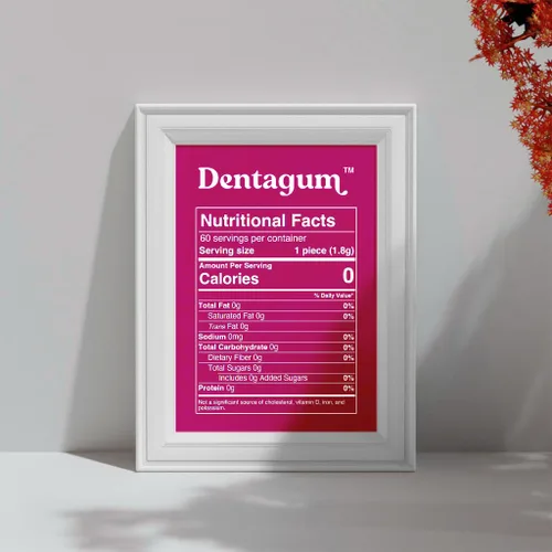 Miniatura 2 de Dentagum Goma de mascar remineralizante con nano-hidroxiapatita y xilitol - Goma de mascar de bayas sin azúcar para reparación de esmalte