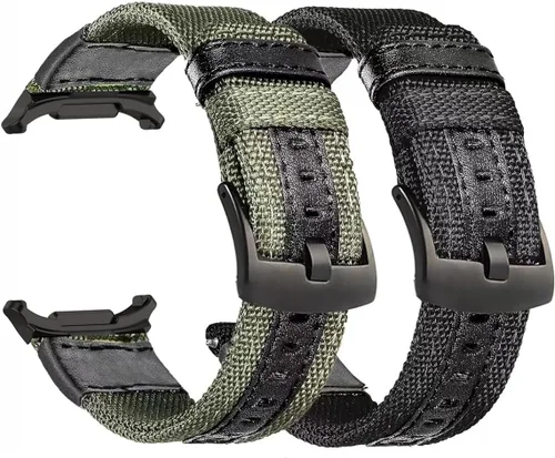 Miniatura 14 de Olytop Correa de repuesto deportiva de nailon resistente militar para Samsung Galaxy Watch Ultra de 1.850 in (2024/2025), para hombres y mujeres