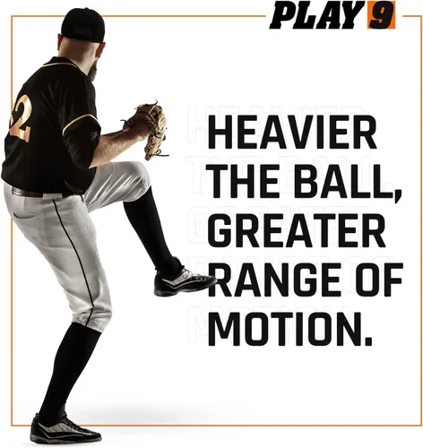 Miniatura 6 de Plyometric Baseballs - Weighted Balls for Baseball - Arm Care, Velocity, and Strength Training - Weighted Baseballs for Throwing and Stretching