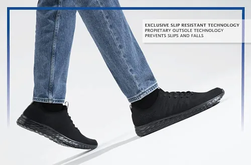 Miniatura 9 de Shoes for Crews Everlight - Zapatos de trabajo antideslizantes para hombre, transpirables, ligeros, con cordones, resistentes al agua