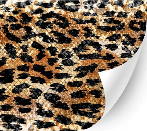 Miniatura 18 de HTV4U Vinilo de transferencia de calor con estampado de animales (gradiente de dragón, 13.5 pulgadas x 3 yardas), papel de transferencia de prensa