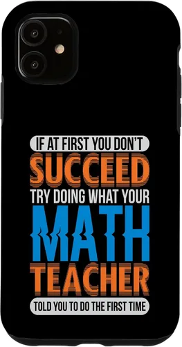 Miniatura 8 de Math Humor Do What Your Math Teacher Says Math Teacher Case for iPhone 17