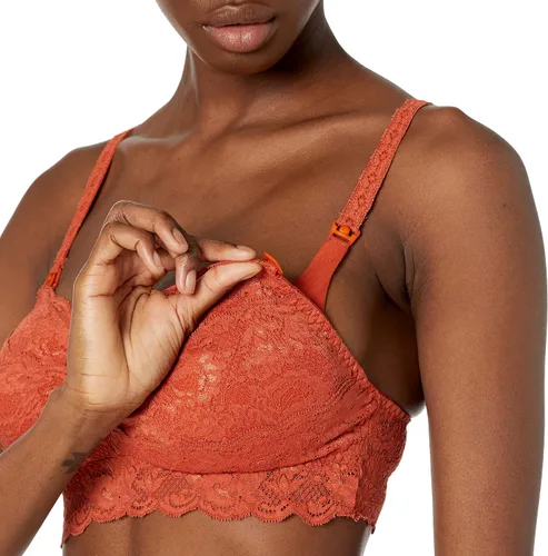 Miniatura 3 de Cosabella Bralette de lactancia para mujer Say Never Maternity Mommie, Arco iris
