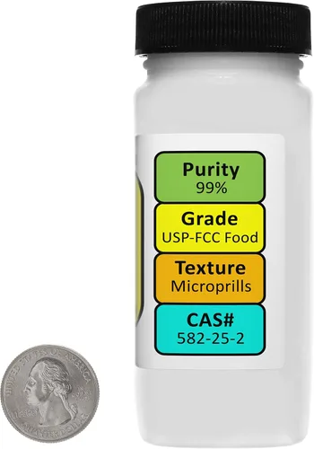 Miniatura 2 de Benzoato de potasio [C7H5KO2] 99% USP-FCC Microprills de la categoría alimenticia 4 oz