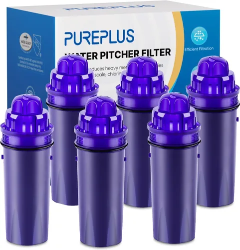 PUREPLUS Filtro de agua de repuesto para jarra CRF950Z para Pur PPF900Z, PPF951K, PPT700W, CR-1100C, DS-1800Z, CR-6000C, PPT711W, PPT711, PPT710W,