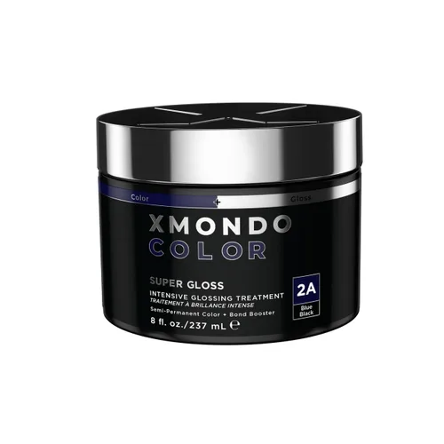 Miniatura 17 de XMONDO Color Dark Ash Blonde - Máscara de depósito de color rubio ceniza y tinte semipermanente para el cabello, súper brillante, impregnado