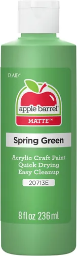 Apple Barrel Pintura acrílica en varios colores (8 onzas), color verde primavera 20713, paquete de 1