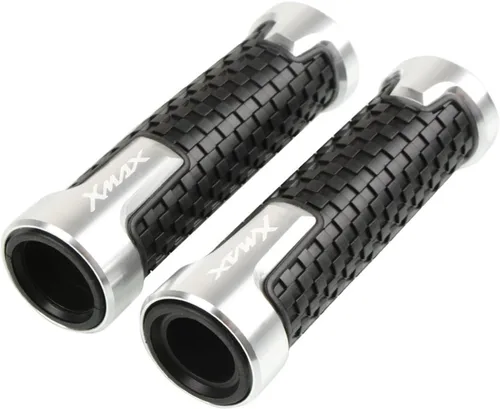 Miniatura 6 de Motorcycle Handlebar Grips for Xmax 125 250 300 400 X-MAX 2017 2018 2019 7/8'' 22mm Motorcycle Handle Ends Grips Bar Hand Grip Handlebar Xmax Black