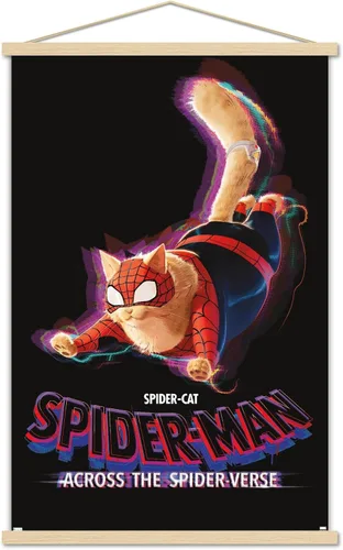 Miniatura 14 de Marvel Spider-Man: Across The Spider-Verse - Póster de pared de una hoja de Spider-Cat, 22.4 pulgadas de largo x 14.7 pulgadas de ancho, paquete