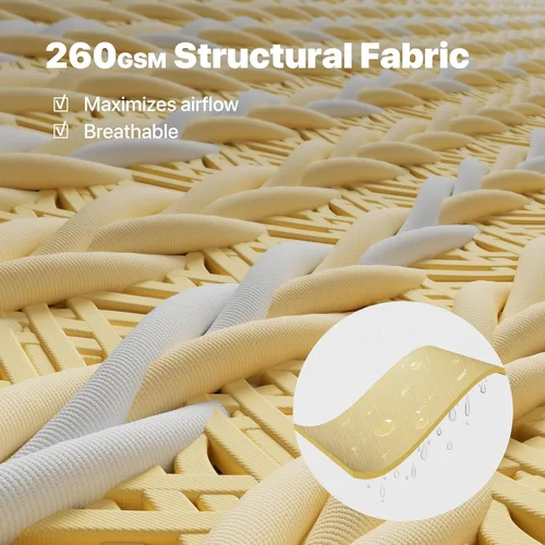 Miniatura 5 de ColourTree Super Ring 16' x 24' Beige Rectangular Sun Shade Sail, Grado Comercial UPF50, Esquinas y Bordes Reforzados, Tela de 260 GSM de Alta