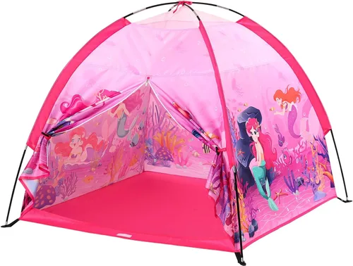 Miniatura 9 de Tienda de campaña para niños Lucky castle Playhouse para niños y niñas, tienda de campaña de cúpula fácil y divertida tienda de campaña para niños