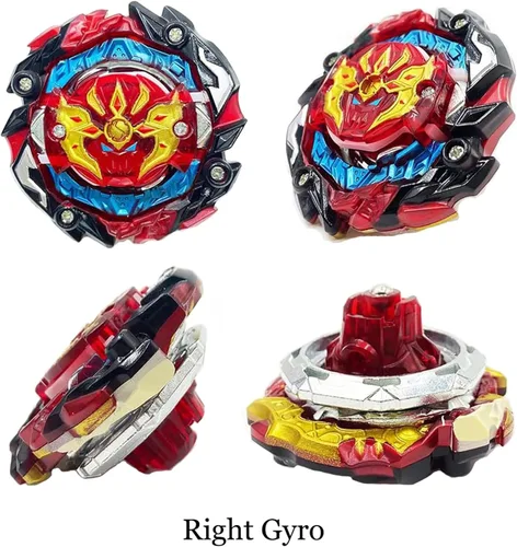 Miniatura 3 de Battling Tops Burst Battle B-188 Guilty Longinus Kr MDS-2 Juguetes Giratorios para Niños con Lanzador Bey Personalizado B-184 (B-188)