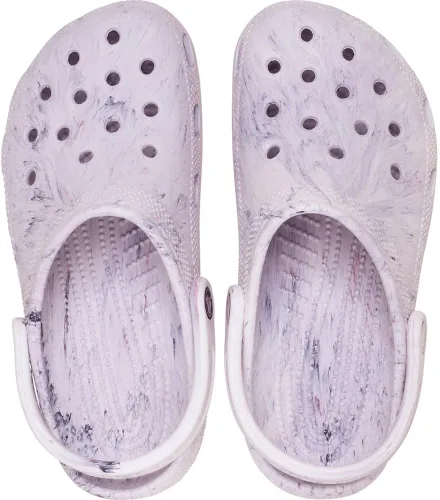 Miniatura 4 de Crocs Zuecos clásicos de teñido anudado marmoleado para mujer