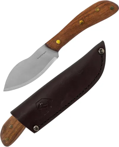Miniatura 10 de Cuchillo Condor Bushlore - Cuchillo de Bushcraft - Acero de alto carbono 1075 - Mango de nogal - Afilado escandinavo - Cuchillos de hoja fija