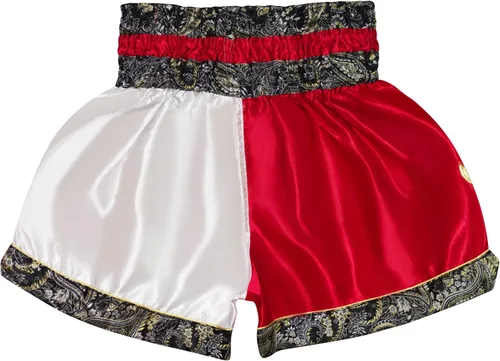 Miniatura 2 de Pantalones cortos clásicos de Muay Thai para hombres y mujeres, boxeo, kickboxing, alto grado, artes marciales mixtas, ropa de entrenamiento