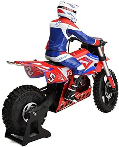 Miniatura 2 de SR5 1/4 Escala Super Rider RC motocicleta sin escobillas RTR escala 1/4 Dirt Bike Super estabilizador eléctrico RC motocicleta