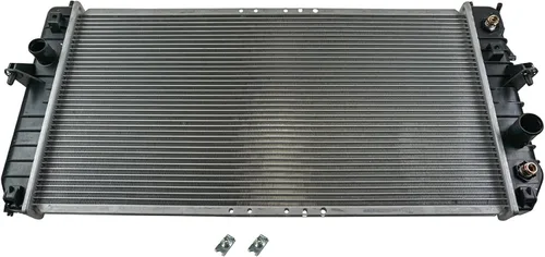 Miniatura 135 de TRQ Radiador de 1 fila de núcleo de aluminio de 26.5 pulgadas de ancho de núcleo compatible con Chevrolet Captiva Sport 2012-2015 Saturn Vue