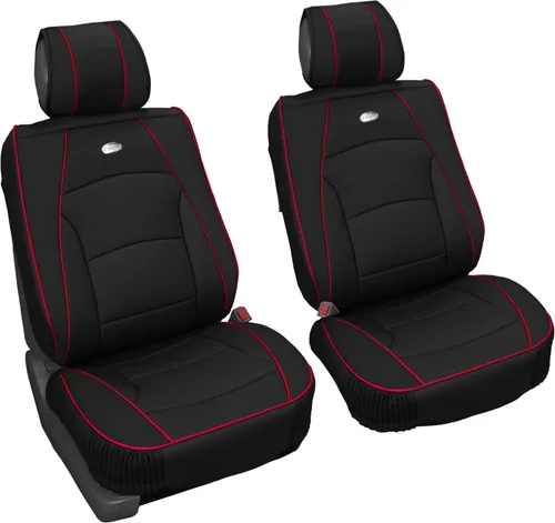 Miniatura 12 de Cojín de asiento FH Group tipo banco, de cuero sintético, ultracómodo, apto para la mayoría de los vehículos, camionetas, vehículos utilitarios