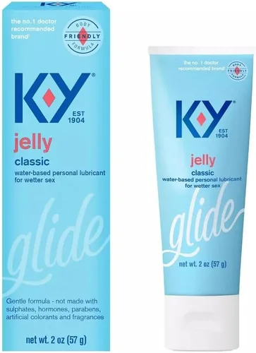 El lubricante personal K-y Ky Jelly te prepara rápidamente para la intimidad, protege contra las molestias: peso neto de 2 onzas (paquete de 2)