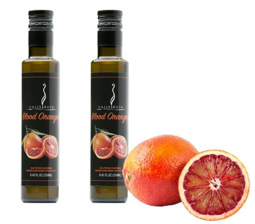 Miniatura 6 de Calivirgin Bountiful Aceites de oliva triturados con sabor a albahaca y ajo culpable, sabor fresco 100% natural, sin aditivos ni conservantes