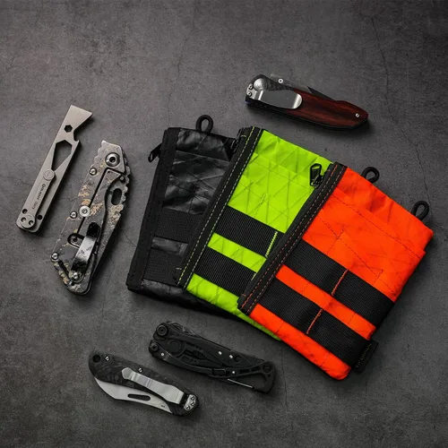 Miniatura 8 de VIPERADE VE16 X-Pac - Organizador de bolsillo, bolsa EDC para hombres, 7 bolsillos, organizador de bolsillo EDC para transporte diario, cartera
