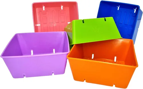 Miniatura 9 de Bootstrap Farmer Paquete de 40 bandejas de cultivo 5 x 5 en color negro, insertos extra fuertes para microverdes y inicio de semillas, plástico