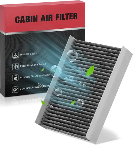 Miniatura 13 de BDFHYK 2 filtros de aire de cabina CF10136 con carbón activado compatibles con Chevy Uplander 2005-2009, Venture 2001-2005, compatibles con Buick