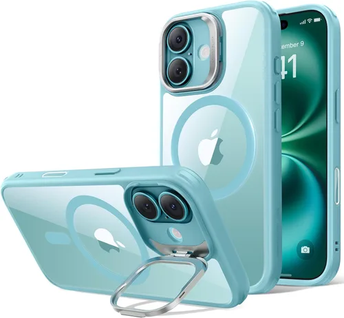 Miniatura 64 de ESR Funda para iPhone 14 Pro Max, Compatible con MagSafe, Funda Transparente para Teléfono con Soporte Stash Integrado para iPhone 14 Pro Max