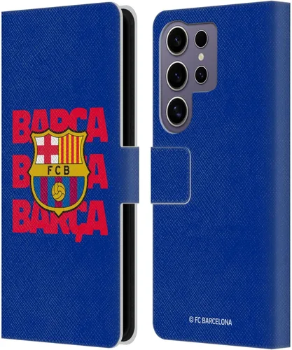 Miniatura 9 de Head Case Designs Funda de piel con licencia oficial del FC Barcelona Barca Crest Graphics para Samsung Galaxy A06 4G
