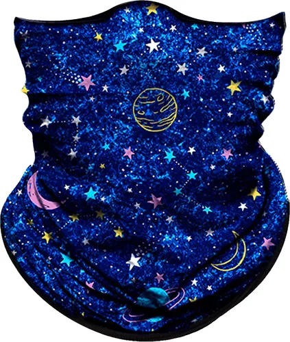 Miniatura 15 de Obacle Bandana sin costuras, máscara facial rave, para mujeres y hombres, para protección contra el polvo, el viento y el sol