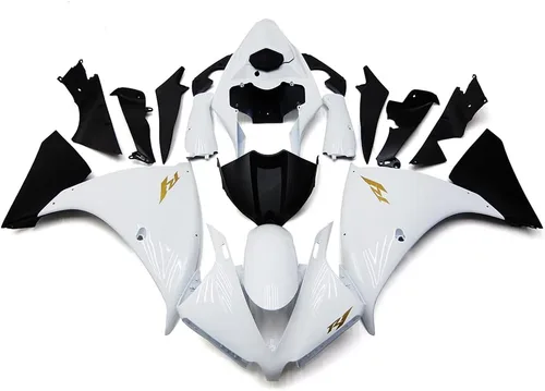 Miniatura 17 de FLPRO - Carenados completos de inyección de color negro brillante para Yamaha 2002 2003 YZF-R1 02 03 YZF1000 R1 de plástico ABS Carrocerías Kit
