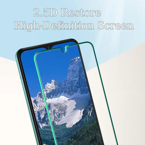 Miniatura 3 de Paquete de 3 protectores de pantalla para Samsung Galaxy A13 5G, vidrio templado, antiarañazos, dureza 9H, ultra resistente, transparente de alta