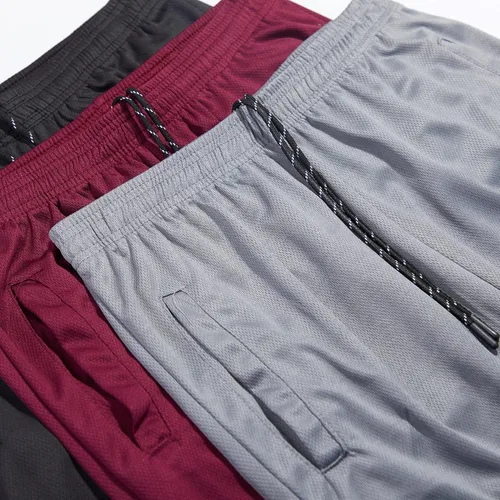 Miniatura 4 de Real Essentials Paquete de 3 pantalones deportivos deportivos deportivos casuales con bolsillos para hombre