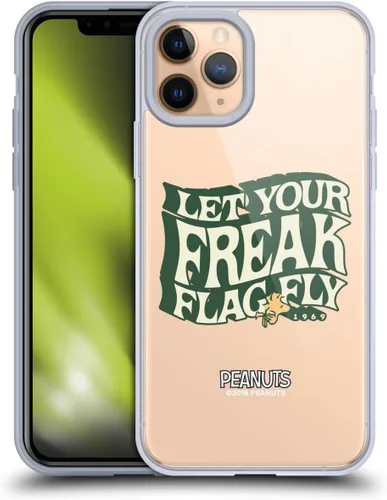 Miniatura 82 de Head Case Designs Funda de gel Woodstock 50th con licencia oficial de Peanuts Snoopy Guitar 1969 [protección de grado militar] compatible con Apple