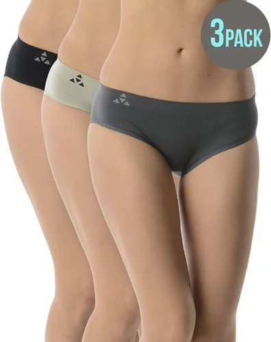 Miniatura 3 de Women's 3 Pack Classic Seamless Hipster Brief Bikini Panties