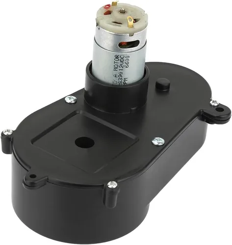 Miniatura 7 de Caja de engranajes RS390 Caja de cambios de dirección de motor eléctrico con bajo ruido, para niños coche niños juguete (5600Rpm 12V)
