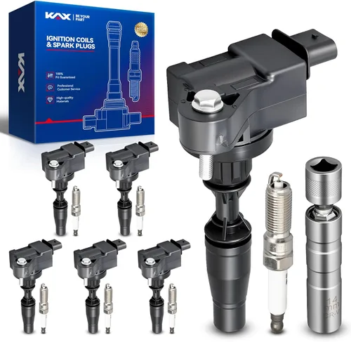 Miniatura 41 de Bobina de encendido KAX UF303 Paquete de 6 unidades Compatible con Trailblazer, Envoy XL, H3, Trailblazer EXT, Rainier, i-370, i-350, i-290, i-280
