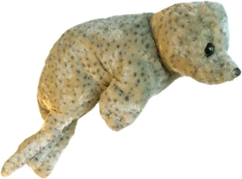 Miniatura 2 de Folkmanis Marioneta de mano Harbor Seal, marrón, crema, negro, 1 EA
