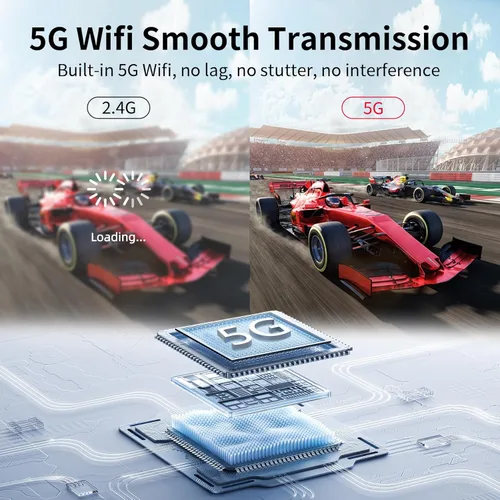 Miniatura 6 de Unitek Adaptador de dongle inalámbrico con pantalla HDMI con puerto de carga PD3.0 de 100 W, transmisor de duplicación inalámbrico USB C portátil