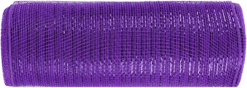 Miniatura 33 de YYCRAFT cinta metálica de malla de poliéster para decoración y manualidades, 10 yardas Rosa
