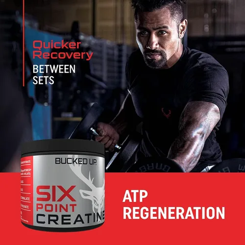 Miniatura 5 de Bucked Up Six Point Creatine™ Seis Tipos de Creatina - para Hombres y Mujeres