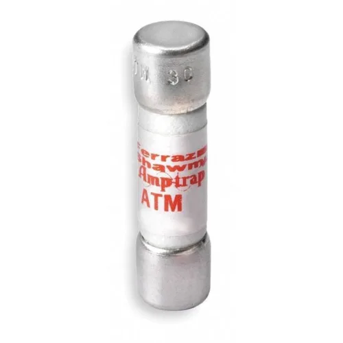 Mersen ATM Amp-Trap Fusible Enano de Acción Rápida, 600VAC/DC, 100kA, 6 Amperes, 13/32" Diámetro x 1-1/2" Longitud