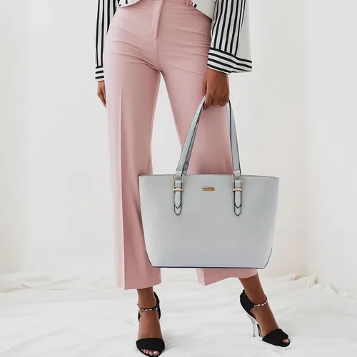 Miniatura 2 de Qiyuer - Juego de carteras y bolsos para mujer, bolso de trabajo, bolso de mano, bolso de hombro con asa superior, bolso con cartera a juego