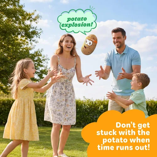 Miniatura 2 de Move2Play, Pass The Potato, hilarantemente salvaje y divertido juego activo Regalo para niños y niños pequeños Niños y niñas de 3, 4 a 8 años