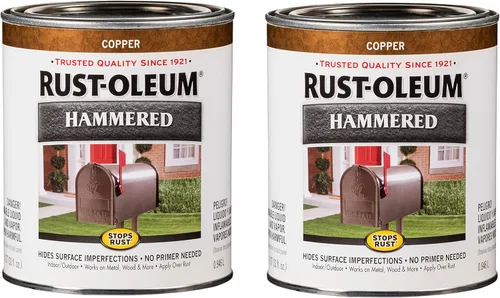 Miniatura 11 de Pintura para acabado de metal Rust-Oleum Hammered, 1 cuarto de galón, 7215502