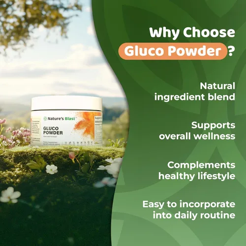 Miniatura 3 de Gluco-polvo con extracto de morera blanca y canela de Ceilán, mezcla orgánica de bienestar metabólico para energía y vitalidad, 1 botella