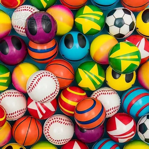 Miniatura 2 de Rhode Island Novelty Surtido de bolas antiestrés (paquete de 50)