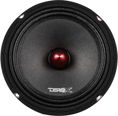 Miniatura 5 de Altavoz DS18 PRO de rango medio, cúpula en compresión de aluminio roja, altavoces de puerta de audio de alta calidad para auto o camión sistema